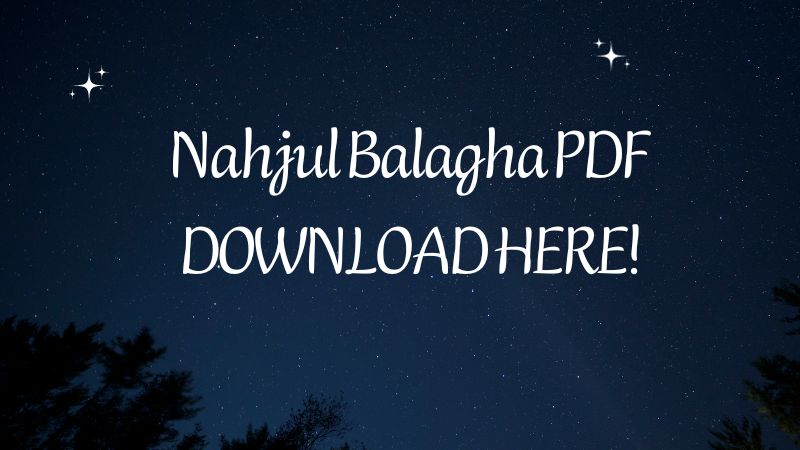 Nahjul Balagha PDF Read Online Urdu : A Comprehensive Guide to Islamic Literature in Urdu